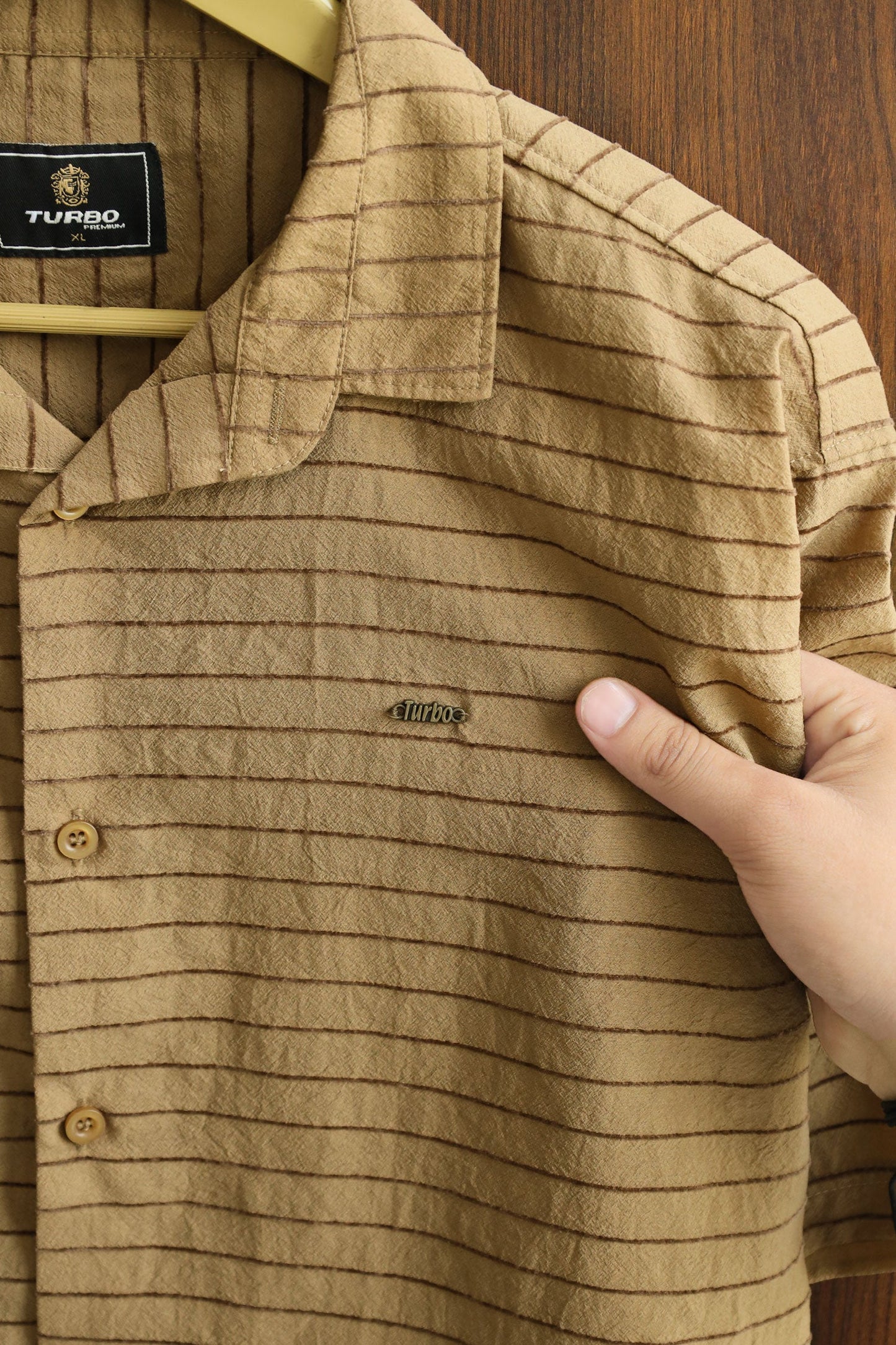 Turbo Snitch Striped Casual Shirt