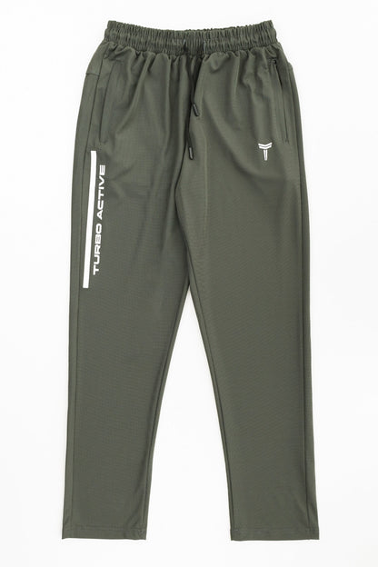 Turbo Victory Club Signature Men's Dryfit Trouser In Camo Green