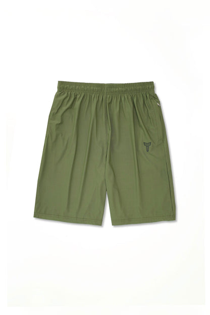 Turbo Titan-Tough Big Size Dry-Fit Men's Shorts In Camo Green
