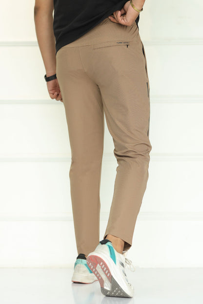 Turbo Victory Club Signature Men's Dryfit Trouser In Camel