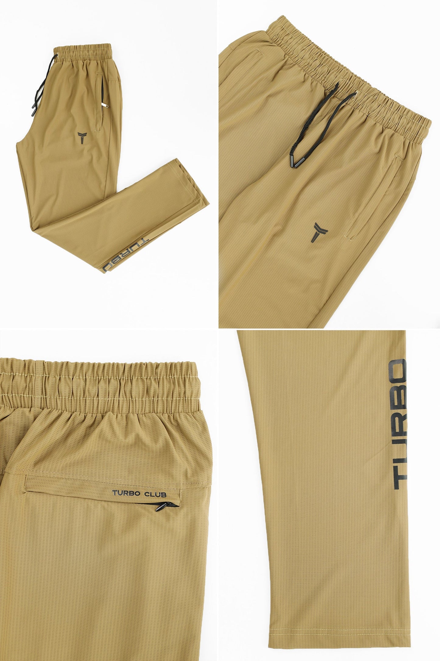 Turbo Active Flow Performance Men's Dryfit Trouser In Light Camel
