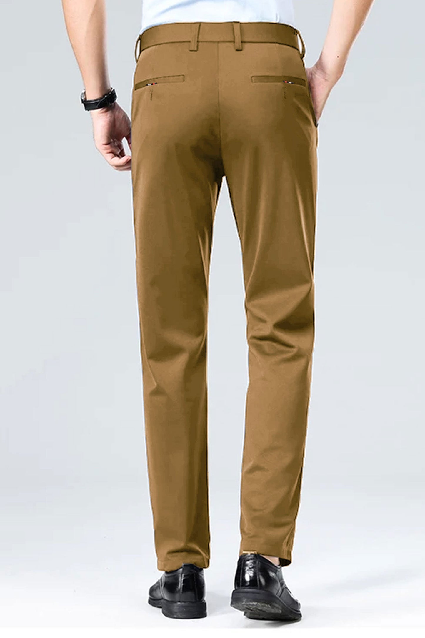 Turbo Axis Intelli-Drape Refined Fit Twil Cotton Pent In Camel