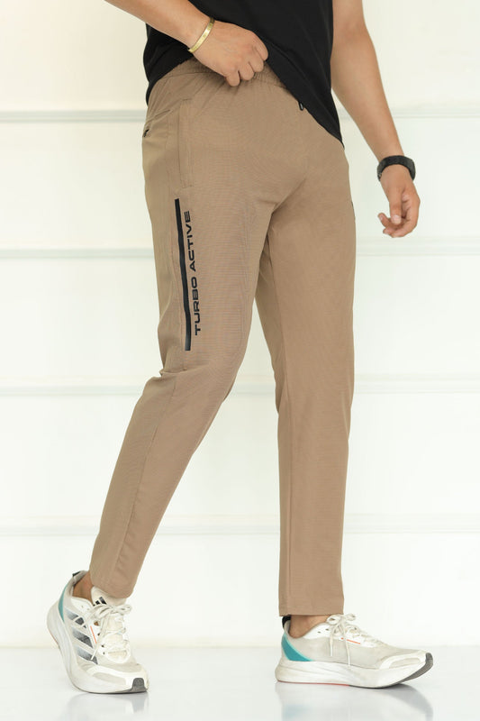 Turbo Victory Club Signature Men's Dryfit Trouser In Camel