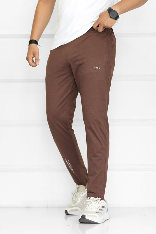 Turbo 'Kinetic-Stretch' Performance Dry-fit Trouser In Coffee
