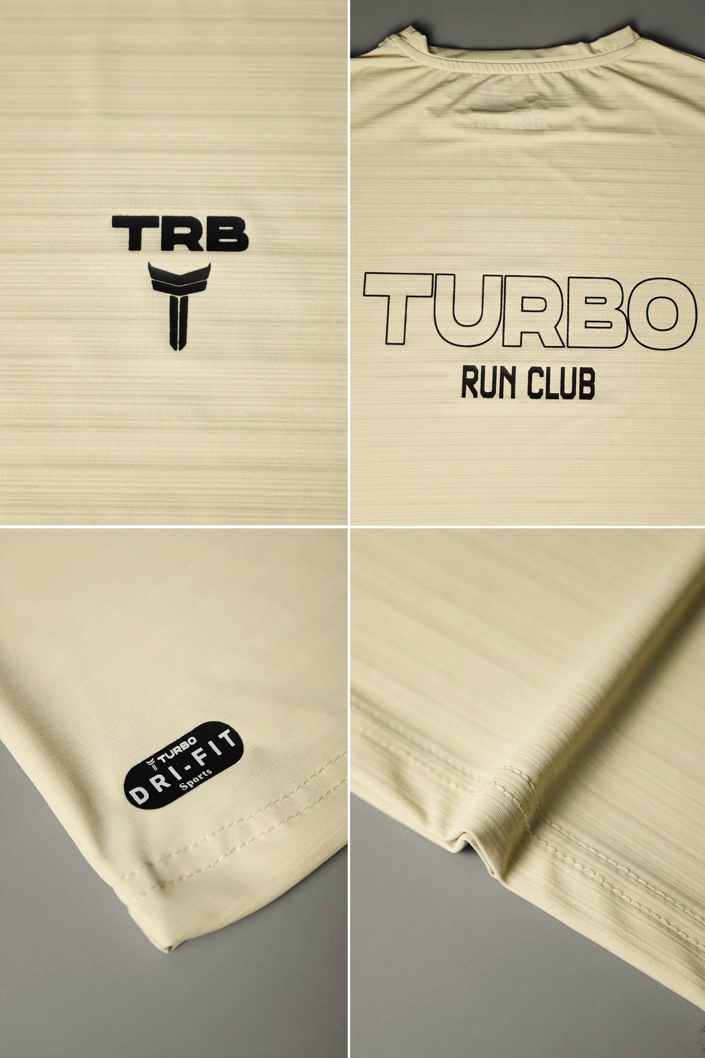 Turbo Run Club Airflow Cool Dry-Fit Tee In Creem