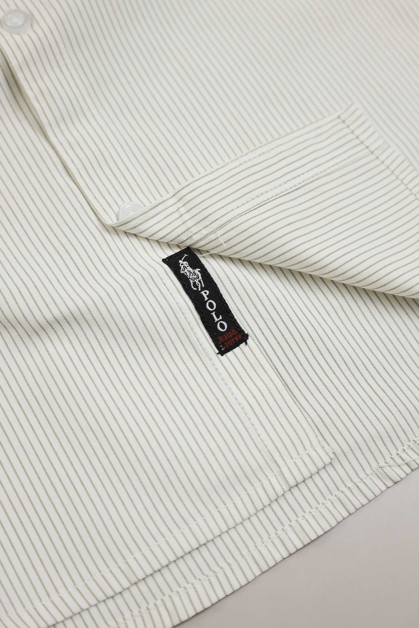 Polo Rph Lren Stripe Poplin Cotton Casual Shirt