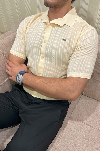 Turbo Textured Champ Casual Shirt