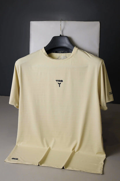 Turbo Run Club Airflow Cool Dry-Fit Tee In Creem