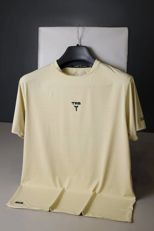 Turbo Run Club Airflow Cool Dry-Fit Tee In Creem