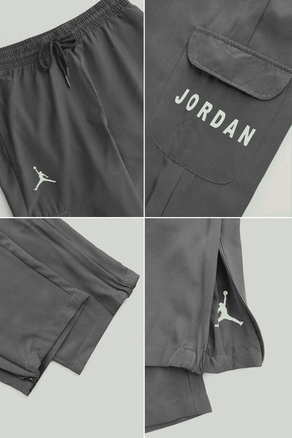 Jrdn 'Flare-Zip' Tactical Cargo-Style Micron Sportswear Trouser