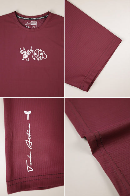 Turbo 'Action-Ready' Graphic Mesh Dry-Fit Tee
