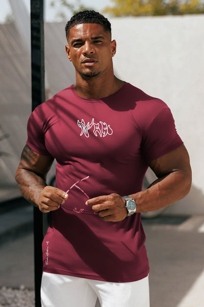 Turbo 'Action-Ready' Graphic Mesh Dry-Fit Tee