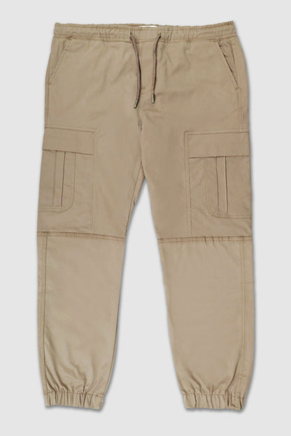 Turbo's Essential Baggy Fit Cargo Trouser In Dark Skin