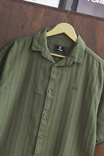Turbo Endless Cool Embossed Casual Shirt