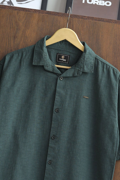 Turbo Textured Relaxed Fit Casual Shirt