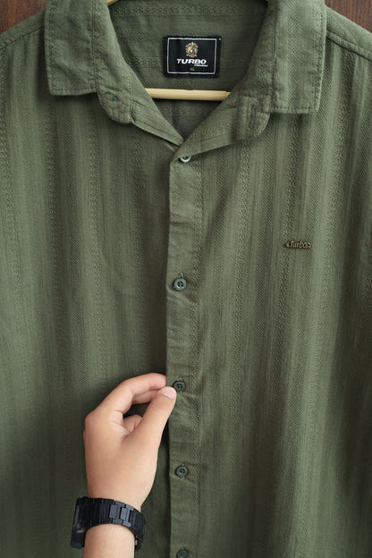 Turbo Endless Cool Embossed Casual Shirt