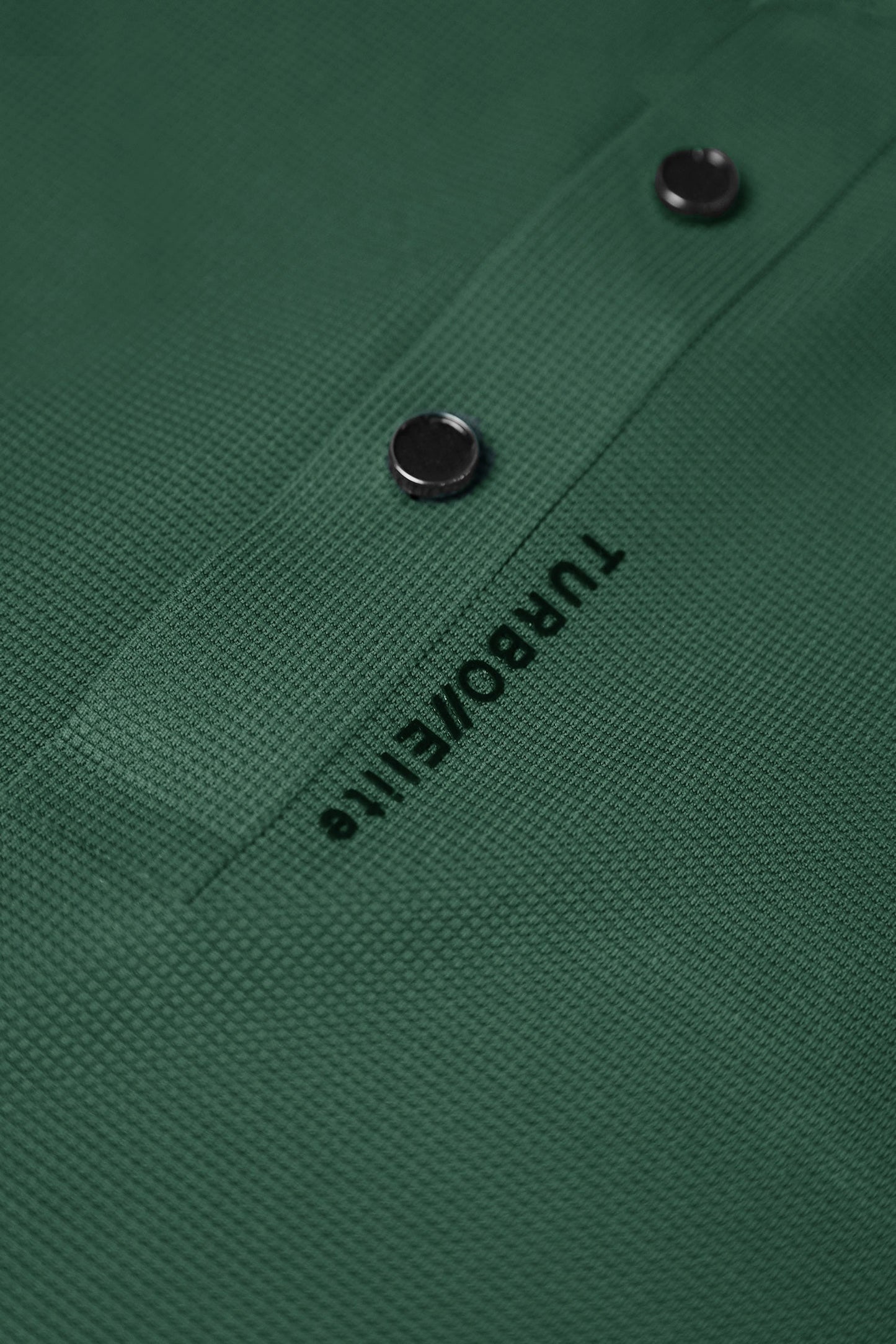 Turbo Elite Seamless Men's Polo Shirt In Green