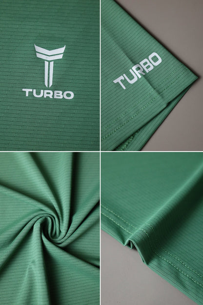 Turbo Elite Performance Series Dry-Fit Tee In Green