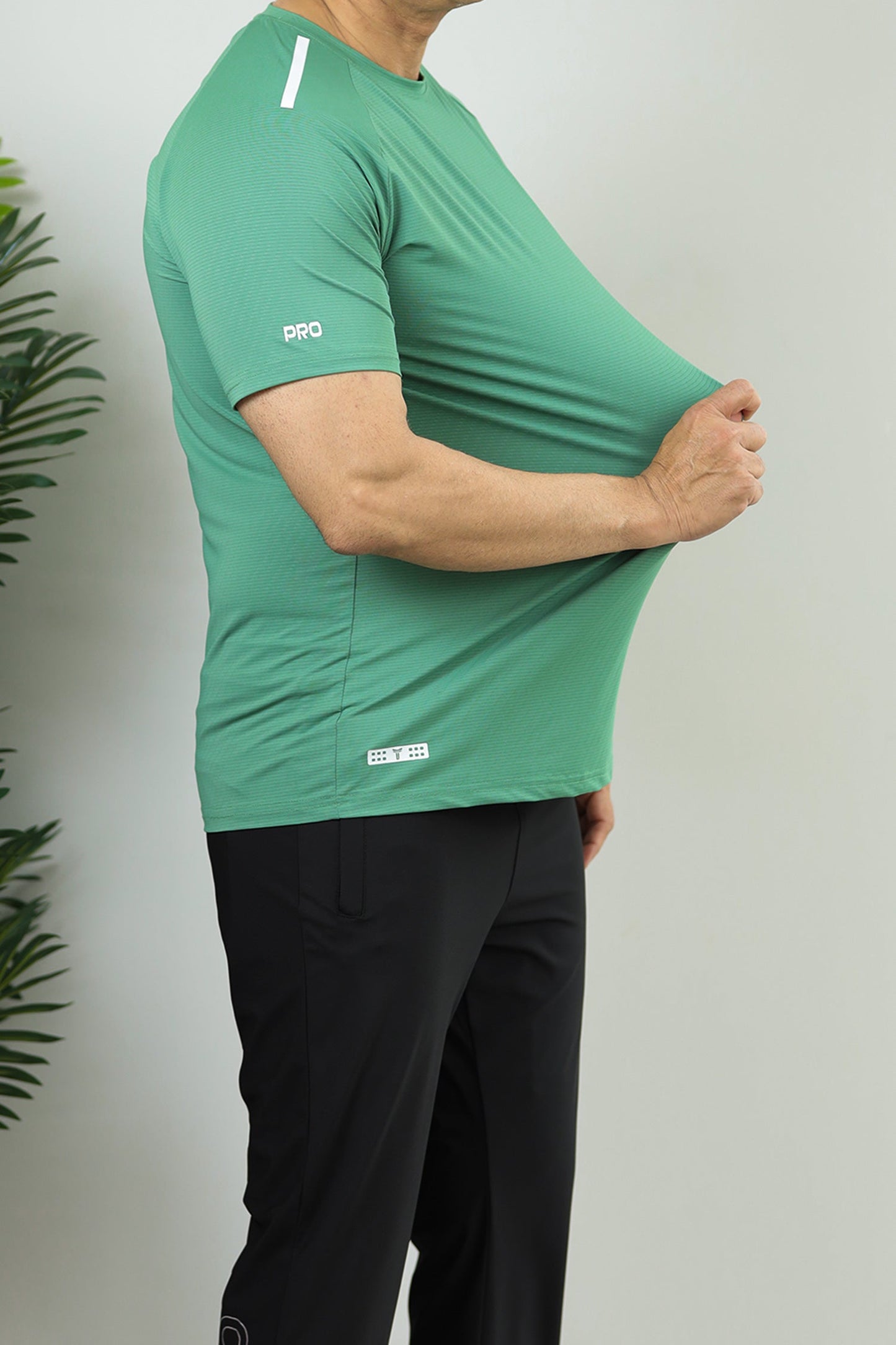 Turbo Elite Performance Series Dry-Fit Tee In Green
