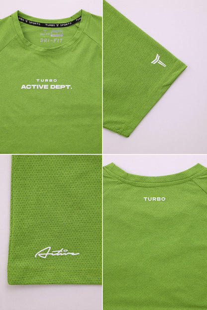 Turbo 'The Active Dept.' Performance Dry-Fit Tee