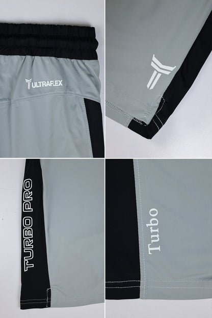 Turbo Ultra-Flex Pro Dry-Fit Training Men's Shorts In Slate Grey