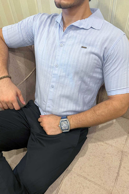 Turbo Endless Cool Embossed Casual Shirt