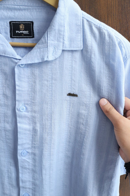 Turbo Endless Cool Embossed Casual Shirt