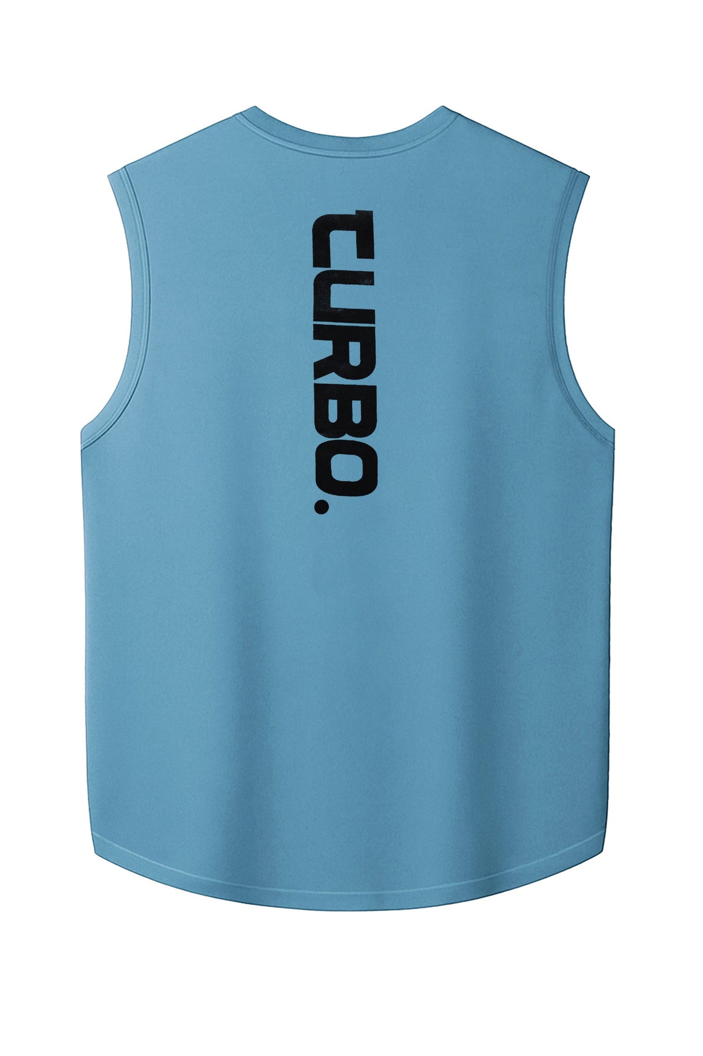 Turbo 'Xtreme Cut' Muscle Performance Men Sando In Light Blue