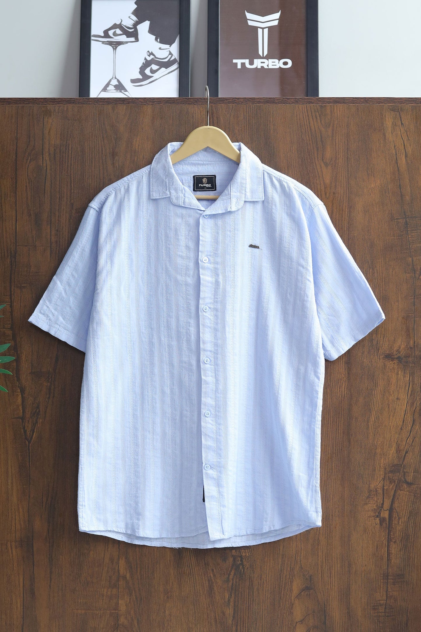 Turbo Endless Cool Embossed Casual Shirt
