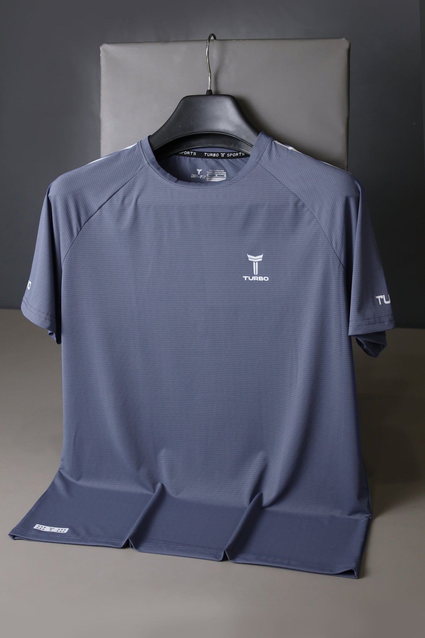 Turbo Elite Performance Series Dry-Fit Tee In Light Blue