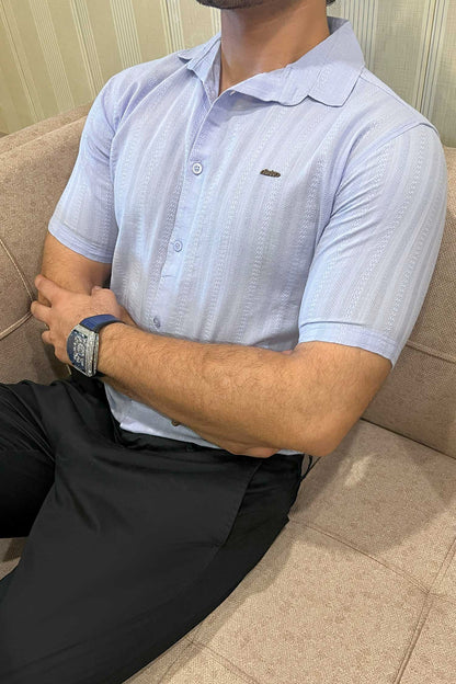 Turbo Endless Cool Embossed Casual Shirt