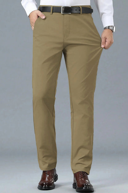 Turbo Apex Precision Weave Executive Fit Cotton Pent In Light Camel
