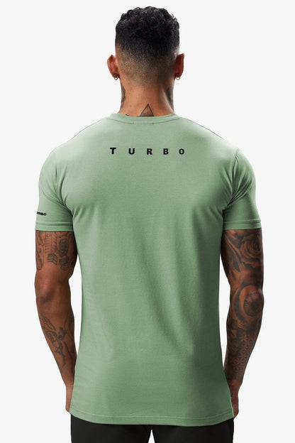 Turbo Multi-Sport Versatile Performance Dry-Fit Tee In Light Green