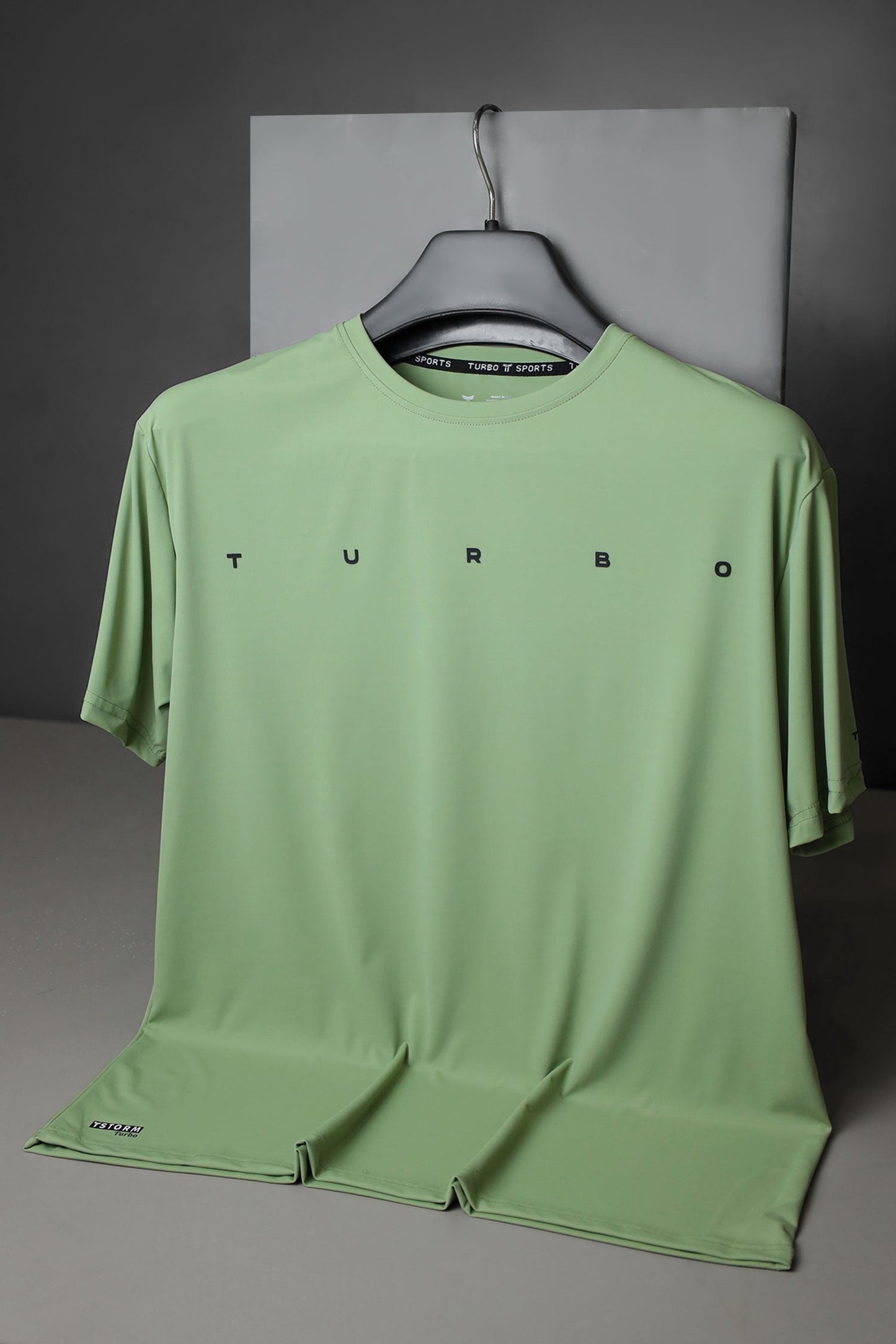 Turbo Multi-Sport Versatile Performance Dry-Fit Tee In Light Green