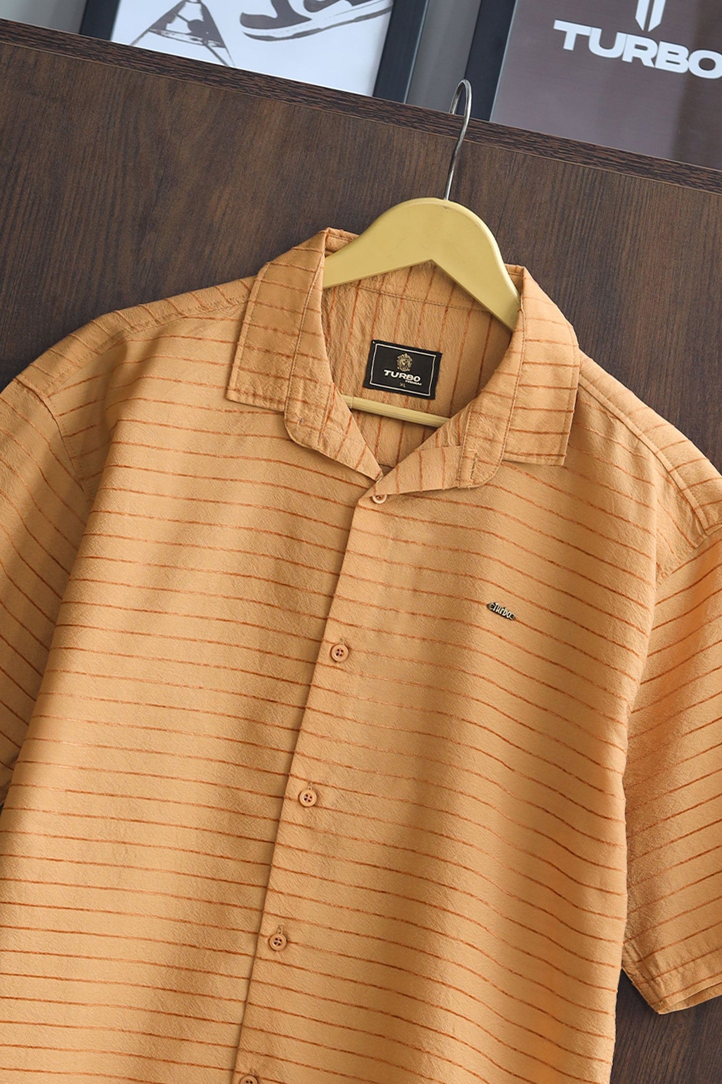 Turbo Snitch Striped Casual Shirt