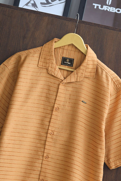 Turbo Snitch Striped Casual Shirt