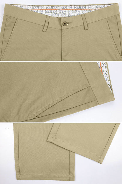 Turbo Axis Intelli-Drape Refined Fit Twil Cotton Pent In Light Sage