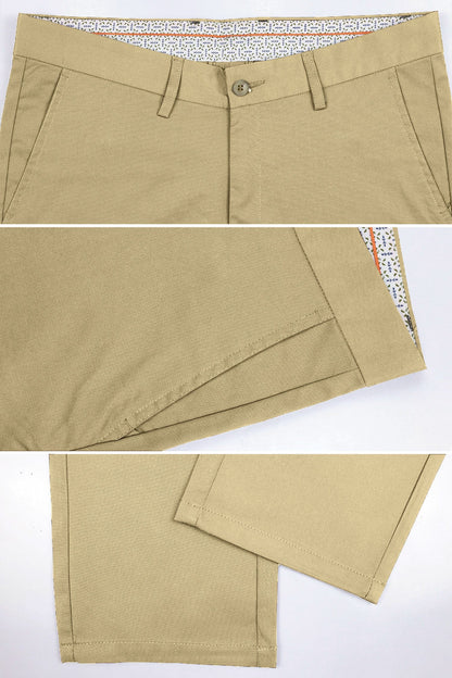 Turbo Axis Intelli-Drape Refined Fit Twil Cotton Pent In Moss Green
