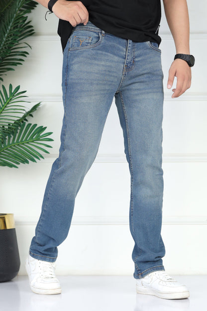 Turbo Dura-Flex Everyday Slim Fit Jeans In Mid Blue