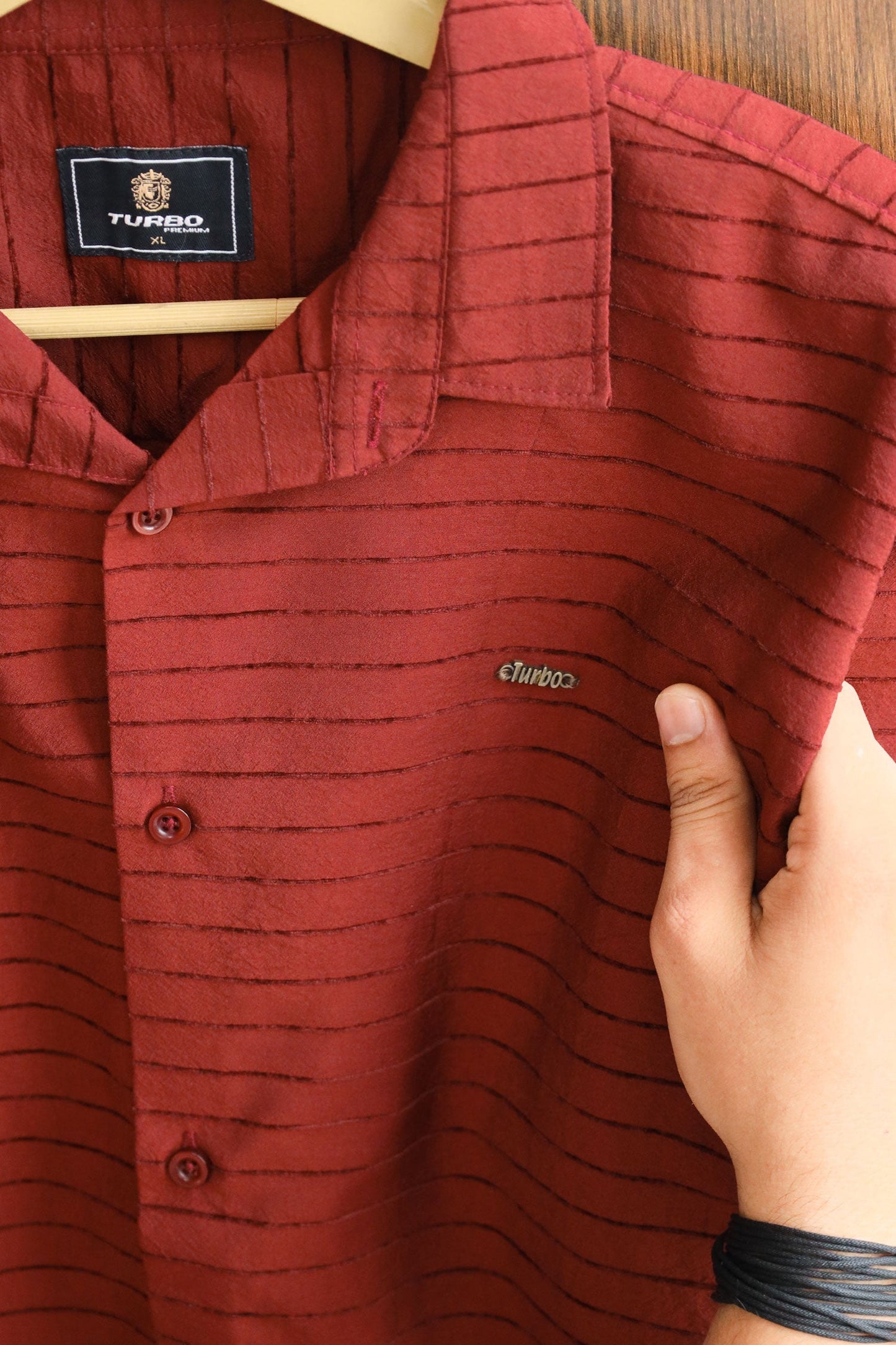 Turbo Snitch Striped Casual Shirt