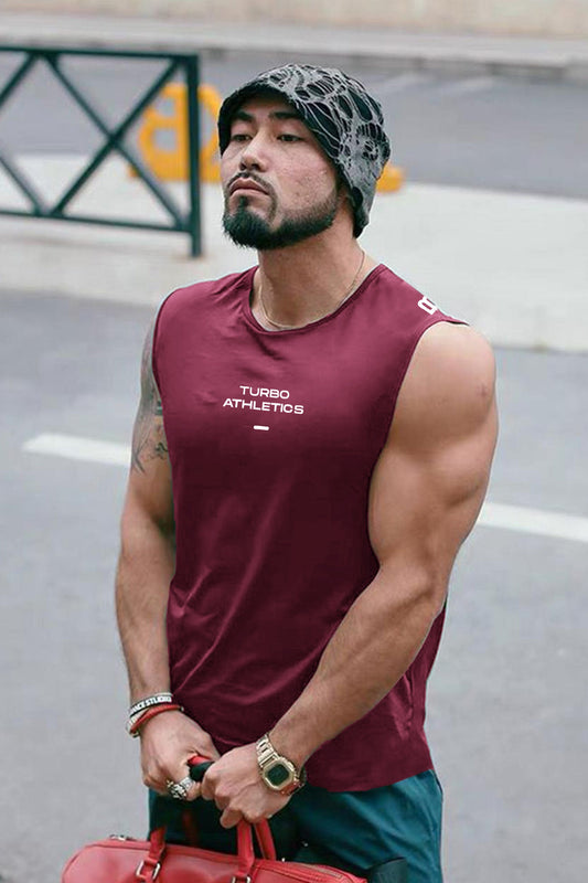 Turbo 'Athletics' Division Men Sando In Maroon