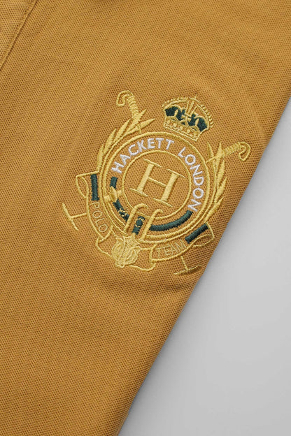 Hackt Lndn Heritage Crown Graphic Men's Polo Shirt