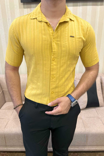 Turbo Endless Cool Embossed Casual Shirt