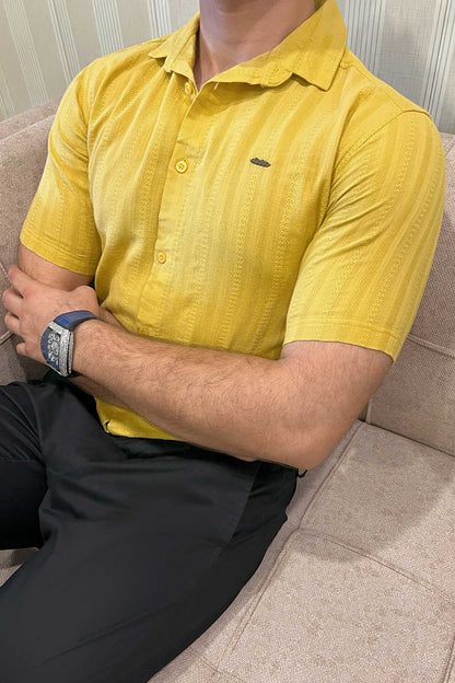 Turbo Endless Cool Embossed Casual Shirt