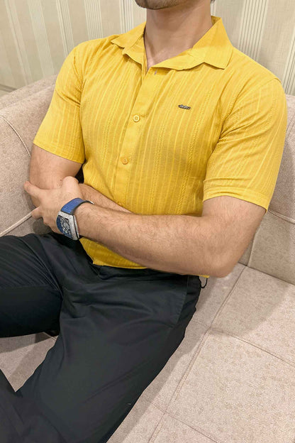 Turbo Textured Champ Casual Shirt