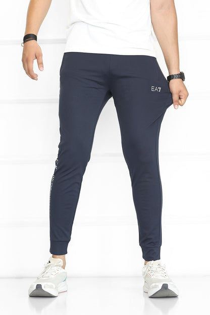 Armni 'Emporio' Division Active SlimFit Trouser In Navy Blue