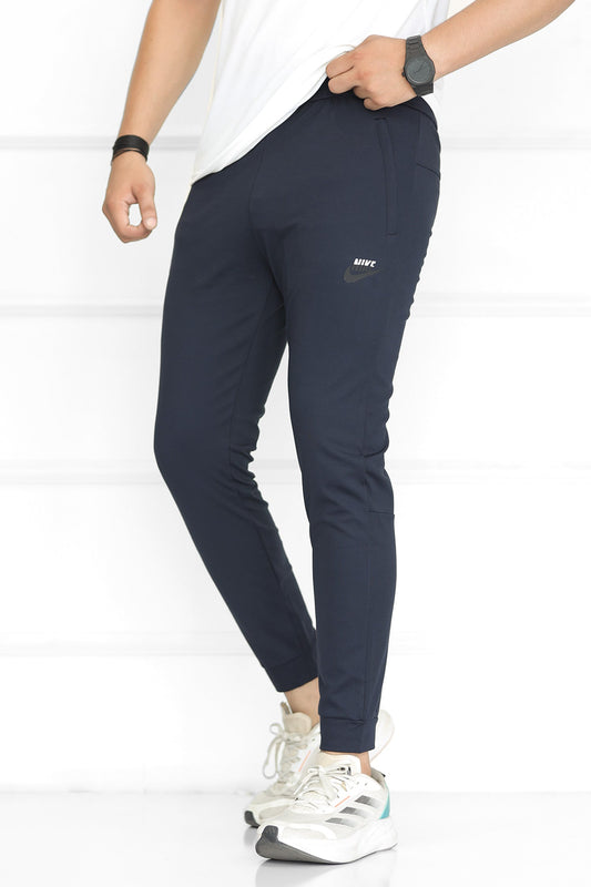 Nke 'Airborne' Division Active SlimFit Trouser In Navy Blue
