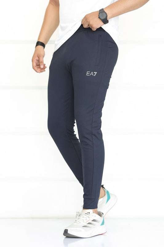 Armni 'Emporio' Division Active SlimFit Trouser In Navy Blue