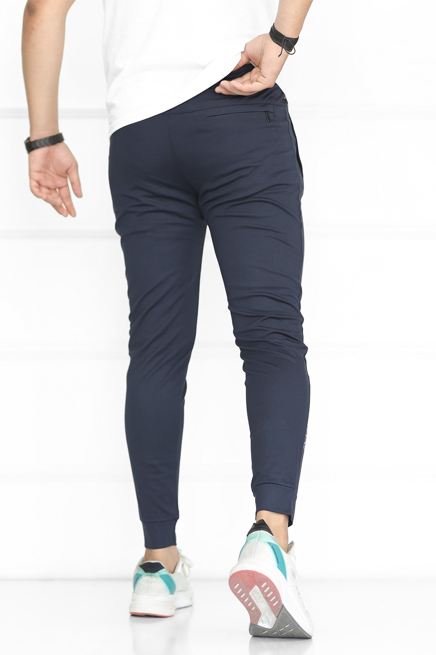 Armni 'Emporio' Division Active SlimFit Trouser In Navy Blue