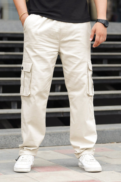 Turbo's 6 Pockets Loose Bottom Cargo Trouser